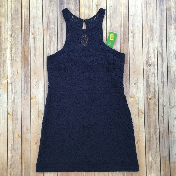 LILLY PULITZER Jaimie Knit Lace Shift Dress - Picture 2 of 6